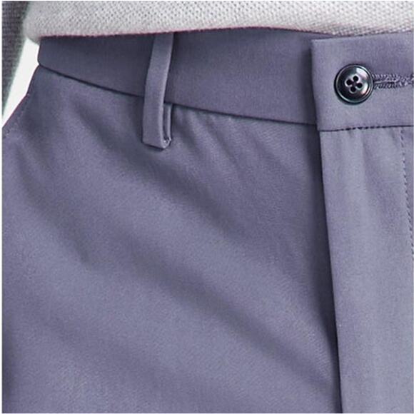 Michael Kors Men's Ash Blue Cotton Stretch Major Classic Dress Pants Size 38x34 - Picture 5 of 6